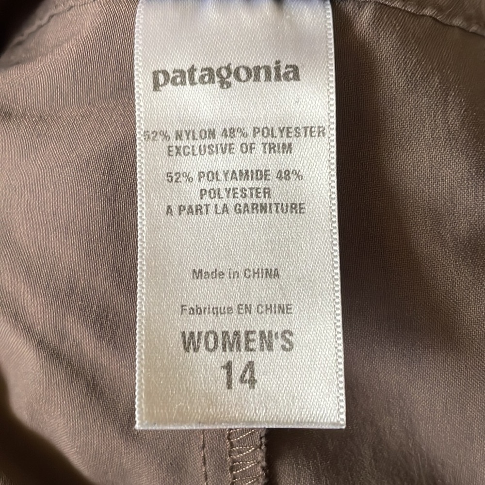 PATAGONIA Nylon Skort Size 14 - Picture 8 of 9